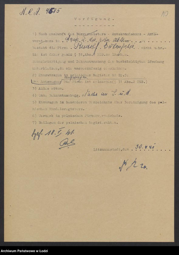 Obraz 12 z jednostki "Rudolf Eulenfeld- restauracja"