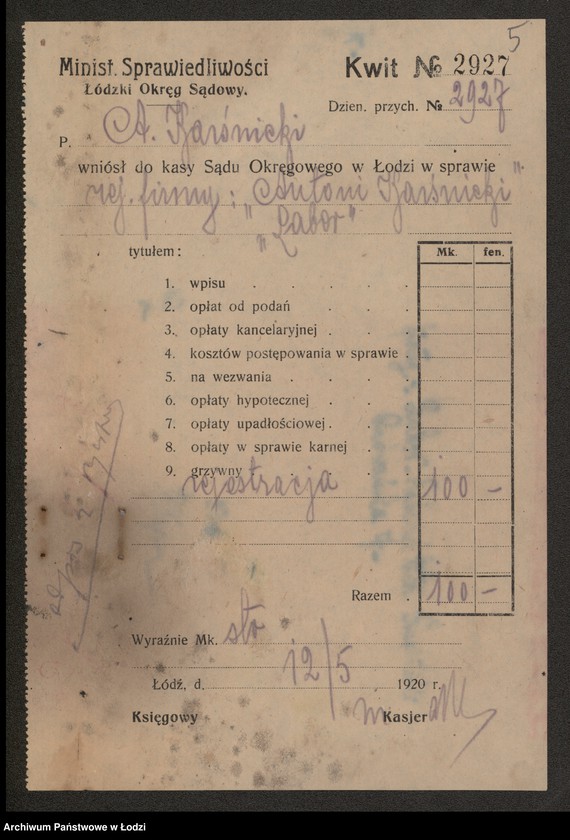 Obraz 7 z jednostki "Karśnicki Antoni- „Labor” biuro techniczne"