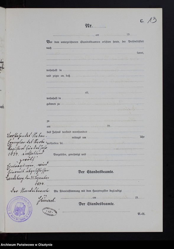image.from.unit.number "Sterbe-Neben-Register Nr 1 - 12 [ Księga zgonów - wtóropis ]"