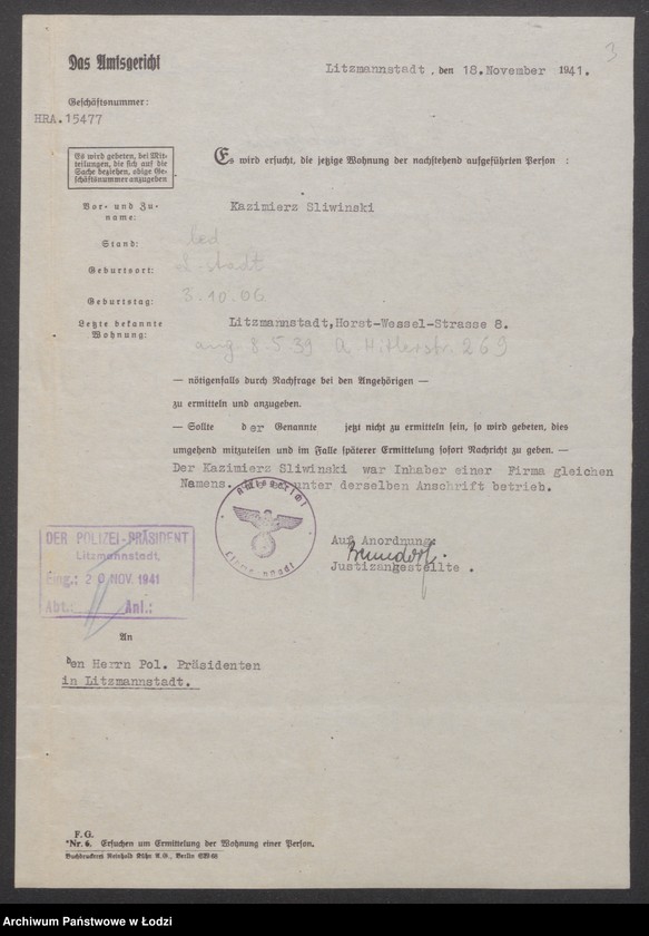 Obraz 5 z jednostki "Kazimierz Śliwiński"