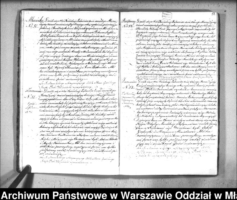 image.from.unit.number "Akta urodzin, małżeństw i zgonów"
