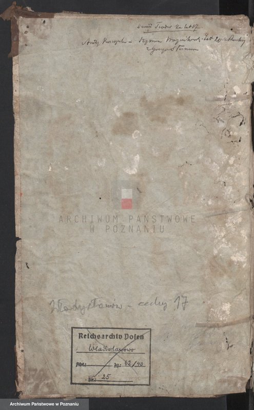 image.from.unit.number "Księga zgromadzenia kunsztu młynarskiego w mieście Władysławowie tycząca się zapisania uczniów ..."