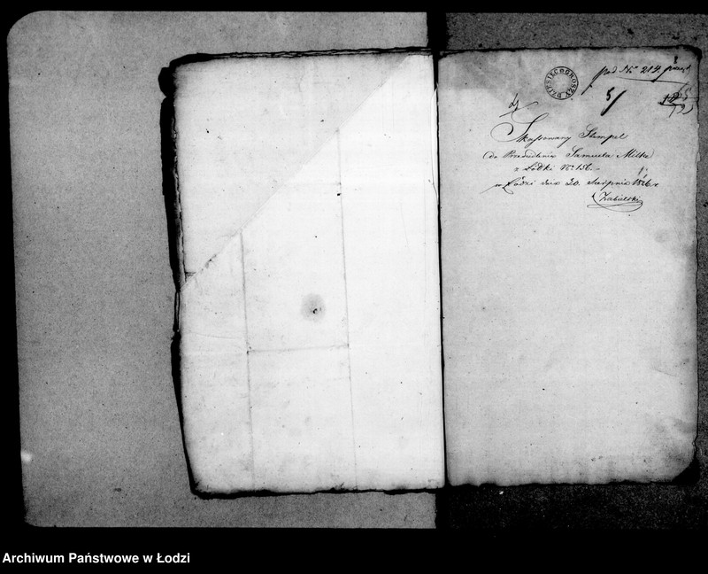 Obraz 10 z jednostki "Akta tyczące się świadectw przesiedleń"