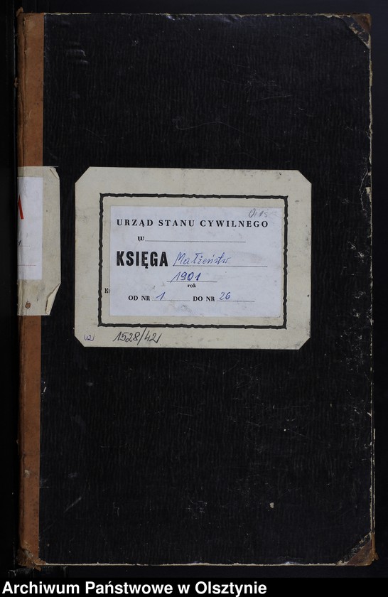 image.from.unit.number "Heiraths-Neben-Register Nr 1 - 26"