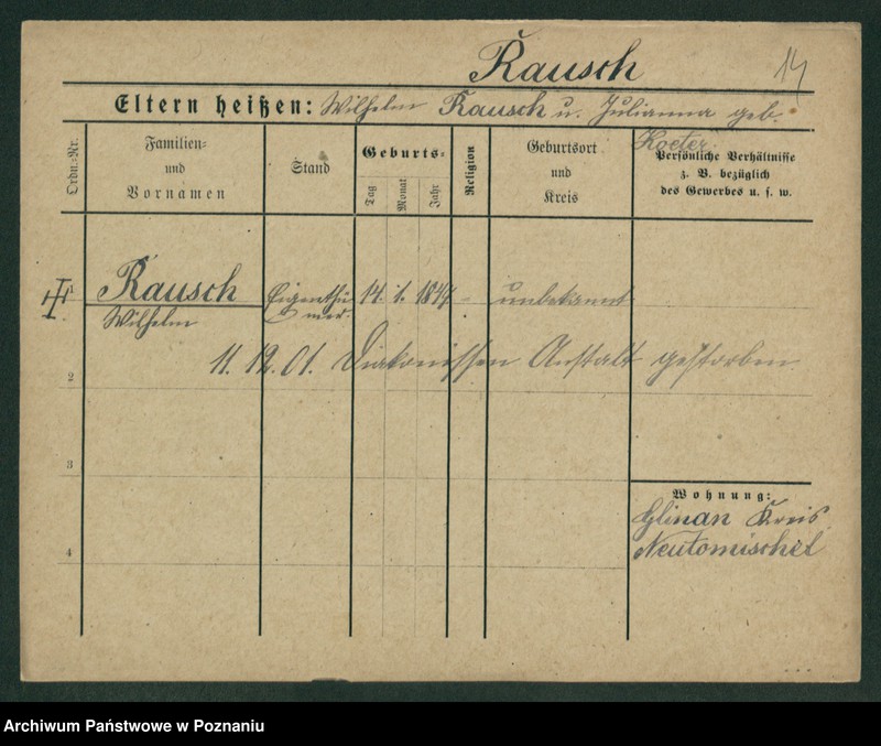 Obraz 16 z jednostki "Rausch - Reclik"