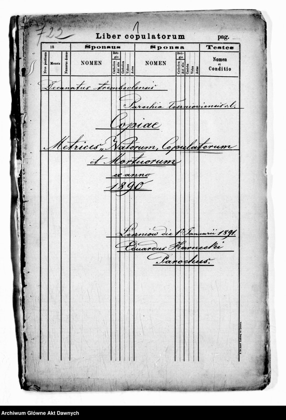 image.from.unit.number "Parafia: Łoszniów. Dekanat: Trembowla. Kopie z ksiąg metrykalnych ur., śl., zg. dla wsi Łoszniów, Ostalce i Suszczyn."