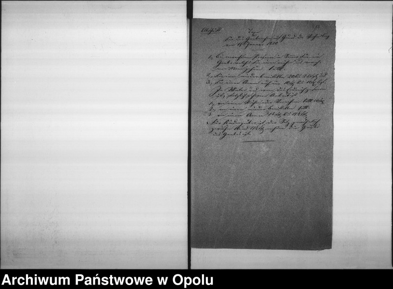 Obraz 16 z jednostki "Acta des Magistrats zu Oppeln betreffend: die Festsetzung der Grabstellengelder de Anno 1844"