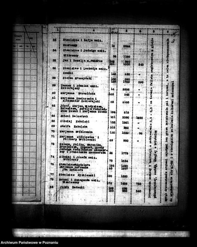 Obraz 12 z jednostki "Projekt podziału wspólnego lasu osady Lądek w związku z pracami scaleniowymi wsi"