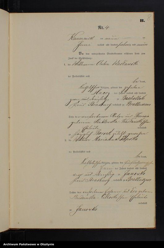 image.from.unit.number "Heiraths-Neben-Register Nr 1 - 15"