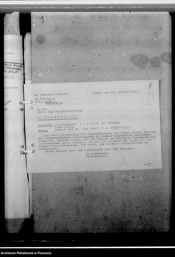 Obraz 17 z jednostki "Schaack, Herbert Amtskommissar"