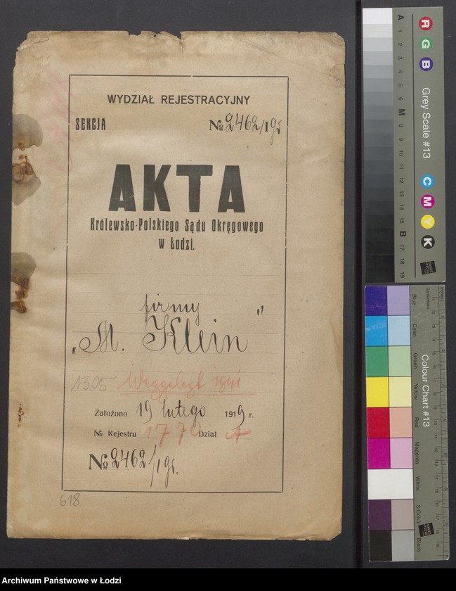 Obraz 2 z jednostki "Moses Klein- księgarnia i sprzedaż papierów"