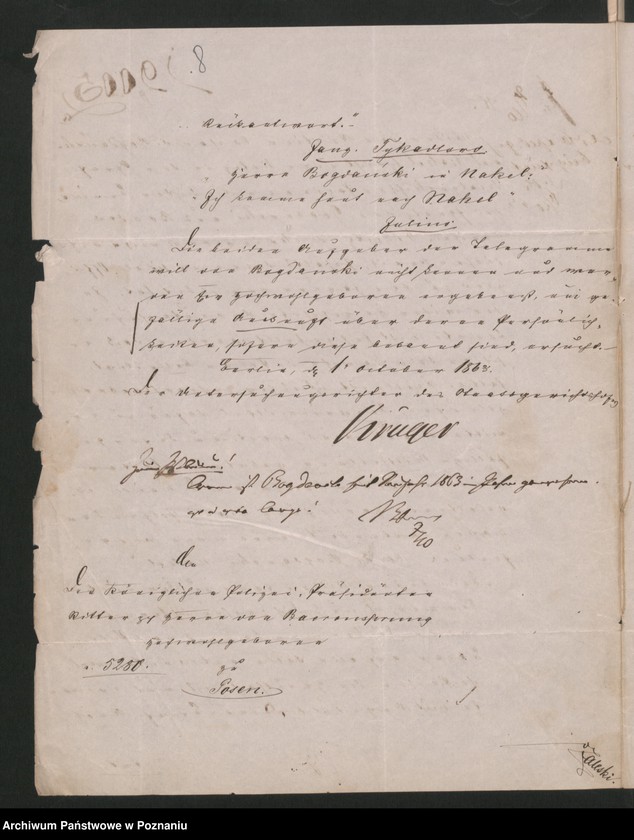 Obraz 11 z jednostki "A. betr. den Rentier Caesar von Bogdanski"