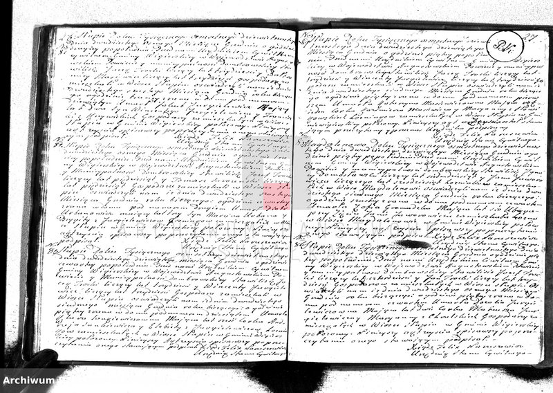 image.from.unit.number "Akta śmierci gminy wigierskiey od 1-go miesiąca stycznia 1819 do dnia ostatniego grudnia tegoż roku 1819"