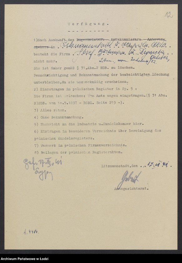 Obraz 14 z jednostki "Józef Buchman i F.Galster- sprzedaz wód gazowych"