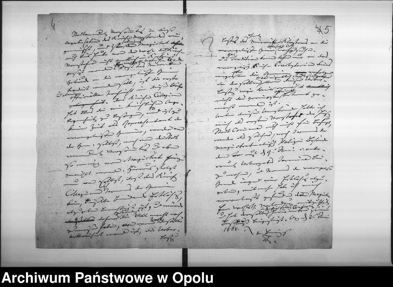 image.from.unit.number "Acta des Magistrats zu Oppeln betreffend die Ueberlassung des ehemaligen Minoritten Gebäudes, an die hiesige evangelische Gemeine zu Kirch- und Schul-Zwecken"