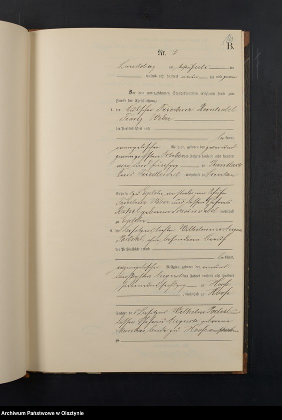 image.from.unit.number "Heiraths-Neben-Register Nr 1 - 13"