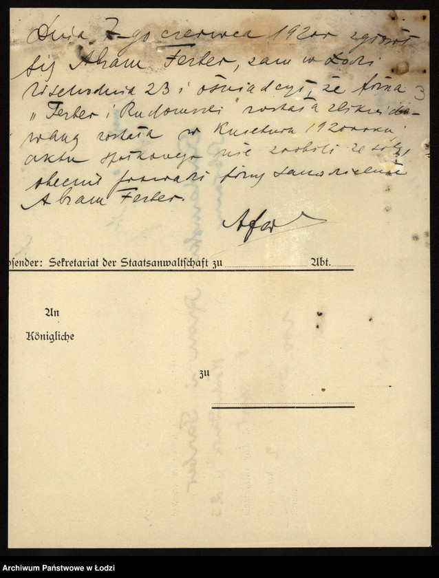 Obraz 5 z jednostki "Abram Farber – sprzedaż przędzy"