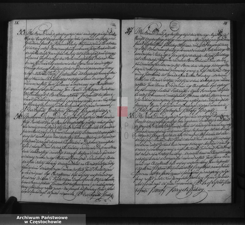 image.from.unit.number "Księga duplikat [akt] urodzonych, zaślubionych i zmarłych Parafii Przystajń z roku 1835"