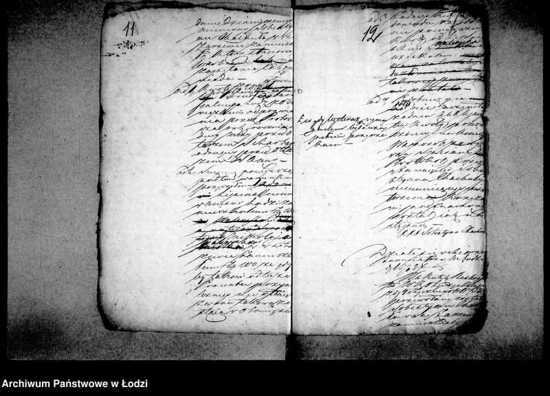 Obraz 12 z jednostki "Akta tyczące się spisu funduszów kościelnych"