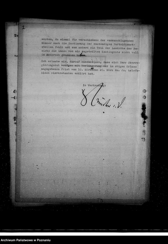 Obraz 6 z jednostki "Podania o odznaczenia dla urzędników z terenu działalności rejencji łódzkiej"