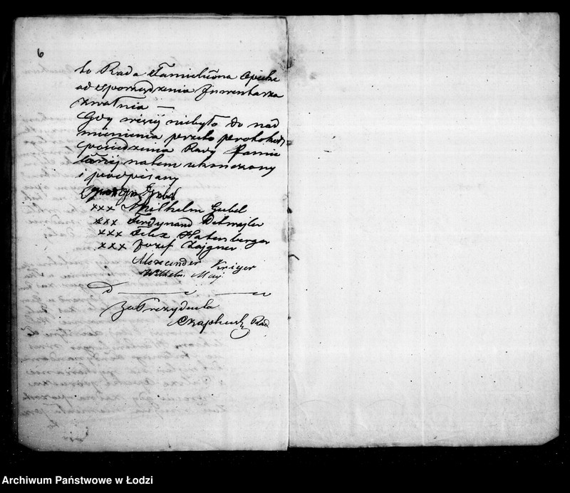 Obraz 8 z jednostki "Akta tyczące się ustanowienia opieki nad nieletnimi: Józefem, Marcinem, Dawidem, Janem, Edmundem, Juliuszem, Leontyną, Antonim rodzeństwem Giebel po zmarłych małżonkach Józefie i Magdalenie Giebel"