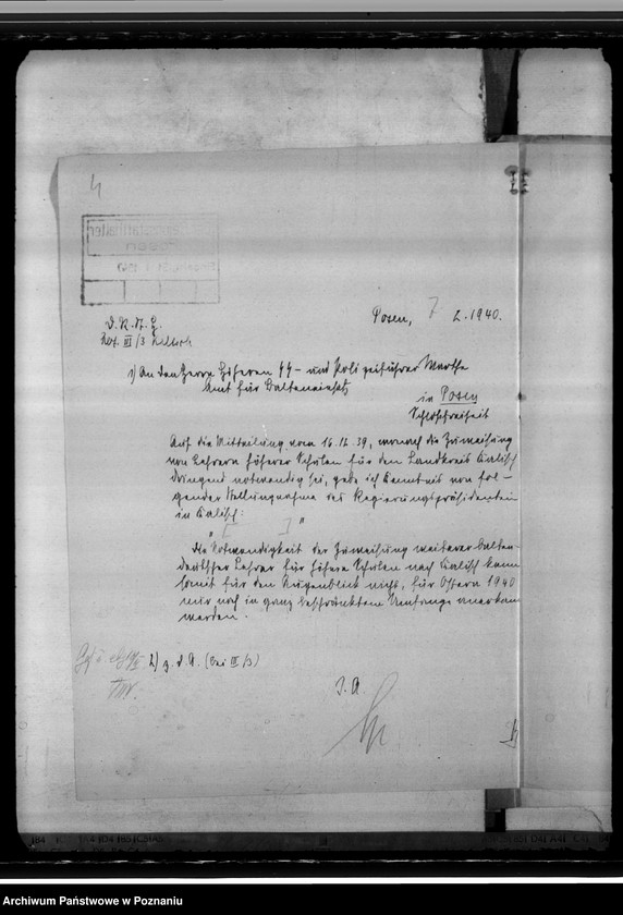 Obraz 8 z jednostki "Aufbau des Schulwesens. Lehrkräfte an Oberschulen"