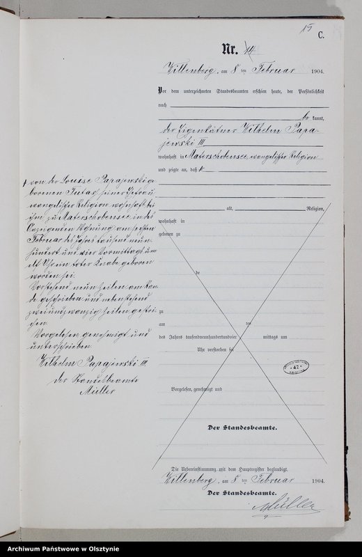 image.from.unit.number "Sterbe-Neben-Register Nr 1 - 156"