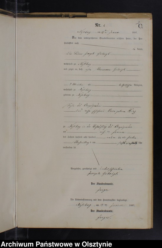 image.from.unit.number "Sterbe-Neben-Register Nr 1 - 22"