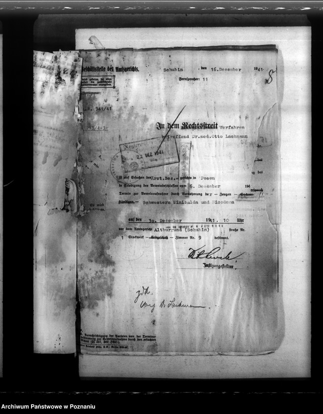 Obraz 14 z jednostki "Notdienstverpflichtung der Ärzte"