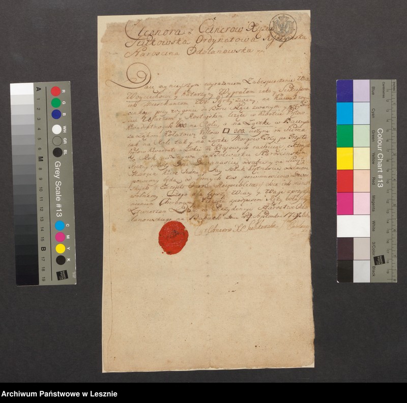 Obraz z jednostki "Zabezpieczenie wydane dla Woyciecha i Katarzyny Wygrałom"