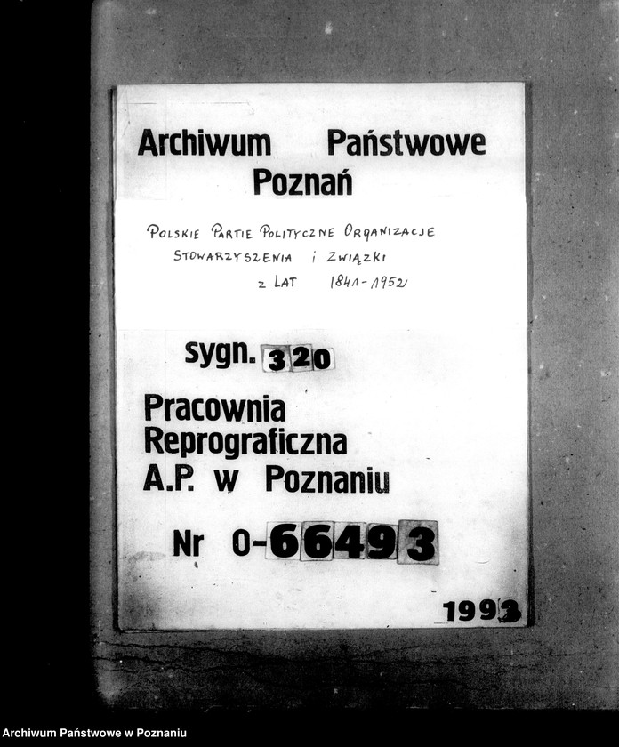 Obraz 1 z jednostki "Okólniki, komunikaty, korespondencja"