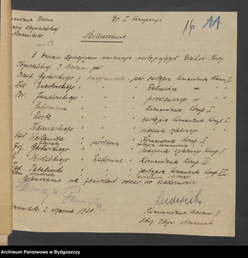 image.from.unit.number "Rozkazy [wewnętrzne i tajne wydane przez Komendę Powiatową Zachodniej Straży Obywatelskiej w Nowym Mieście]"