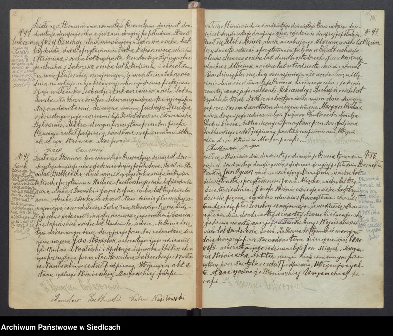 image.from.unit.number "Duplikat aktów stanu cywilnego [urodzonych, zaślubionych i zmarłych] Wiśniewskiej Maryawickiej parafii"