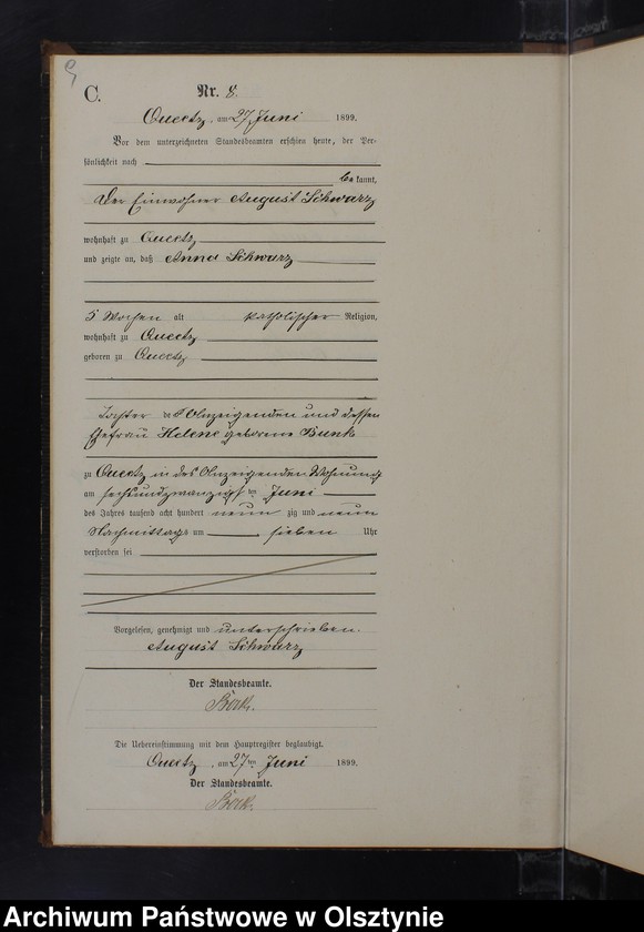 image.from.unit.number "Sterbe-Neben-Register Nr 1 - 15"