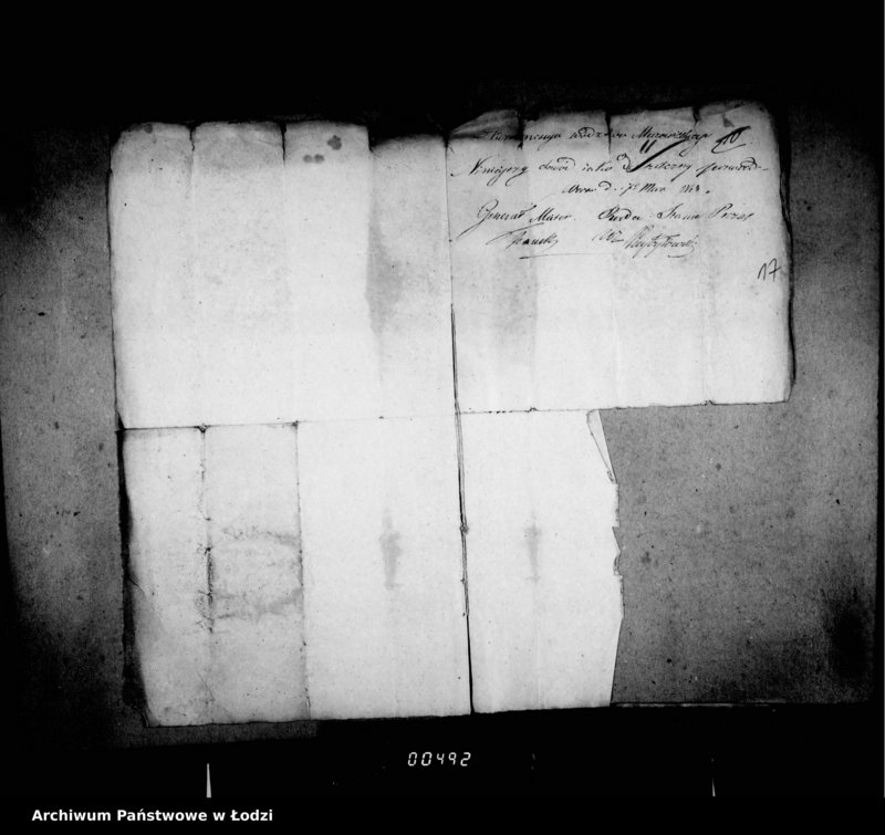 Obraz 19 z jednostki "Akta tyczące się dowodów spisowych"