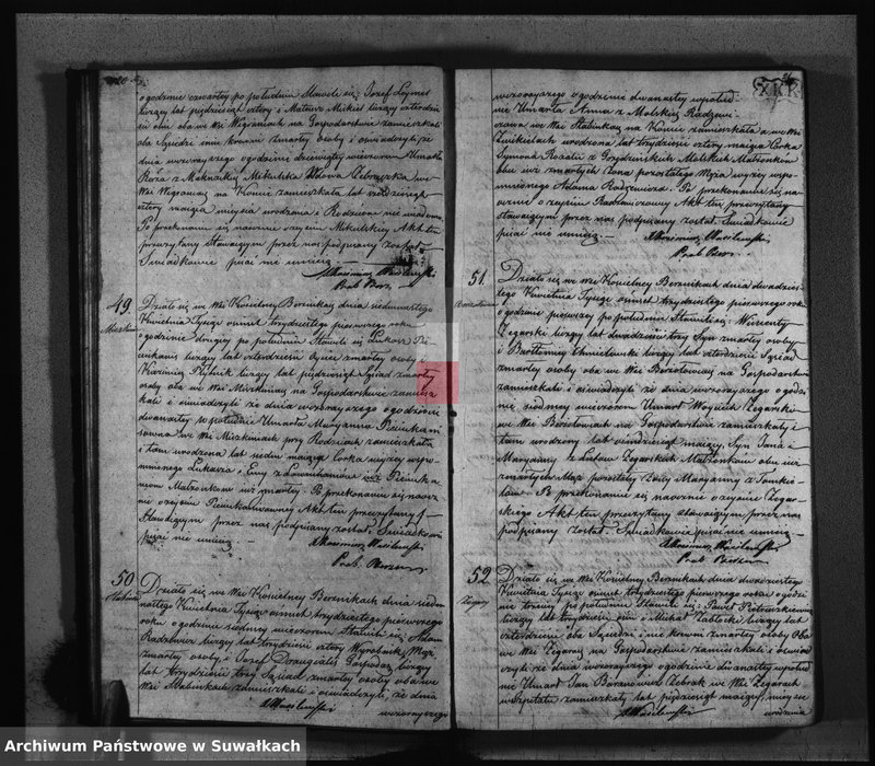 Obraz 14 z jednostki "Duplikat Aktów Stanu Cywilnego- Urodzonych, Zaślubionych i Zeszłych Katolików w Parafij Berznickiej z roku 1831."