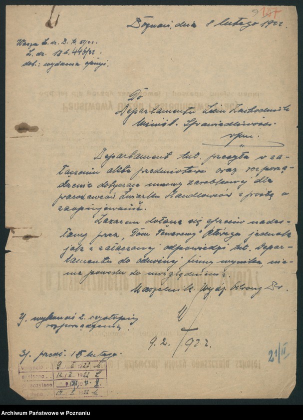 Obraz 11 z jednostki "[Materiały dotyczące ustalania płac dla pracowników zatrudnionych w przemyśle i handlu]"