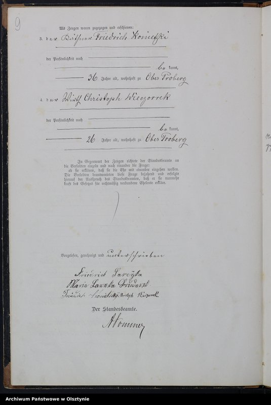 image.from.unit.number "Heiraths-Haupt-Register Nr 1 - 9"