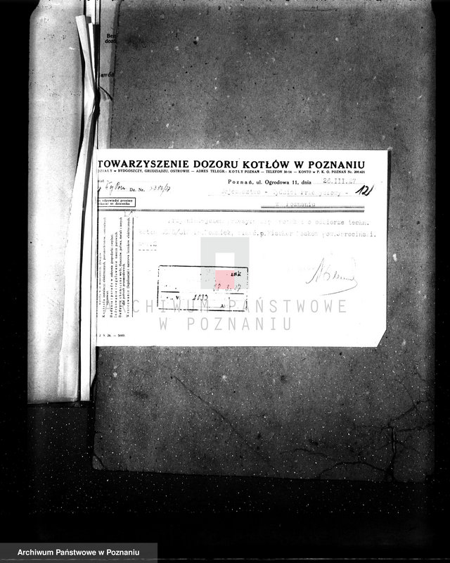 Obraz 19 z jednostki "Gorzelnia w Noskowie pow. jarociński /Fischer von Mollard/ nr woj. kotła 4785"