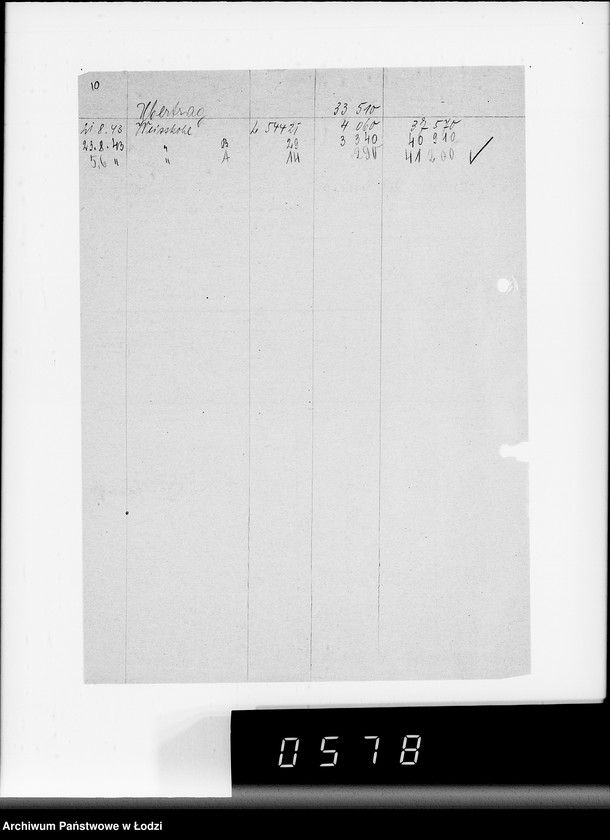 Obraz 14 z jednostki "Lebensmitteleinkauf. Aufträge, Lieferscheinen und Rechnungen 21081-21120"