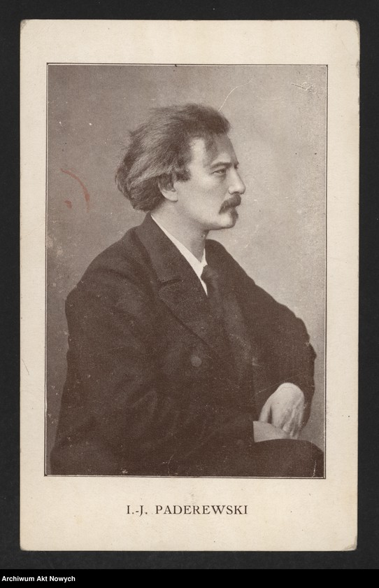 image.from.unit.number "I. J. Paderewski w latach 1892-1930. Fotografie wykonane w formacie kart pocztowych"