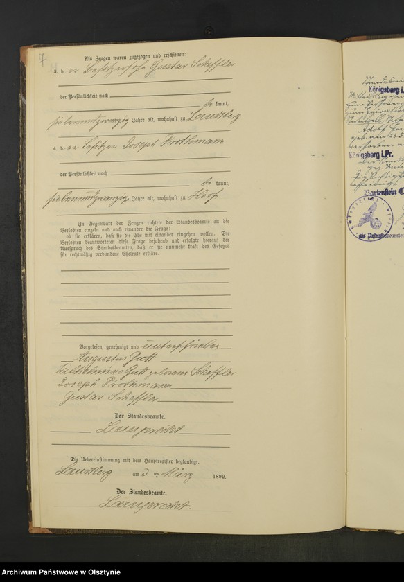 image.from.unit.number "Heiraths-Neben-Register Nr 1 - 16"