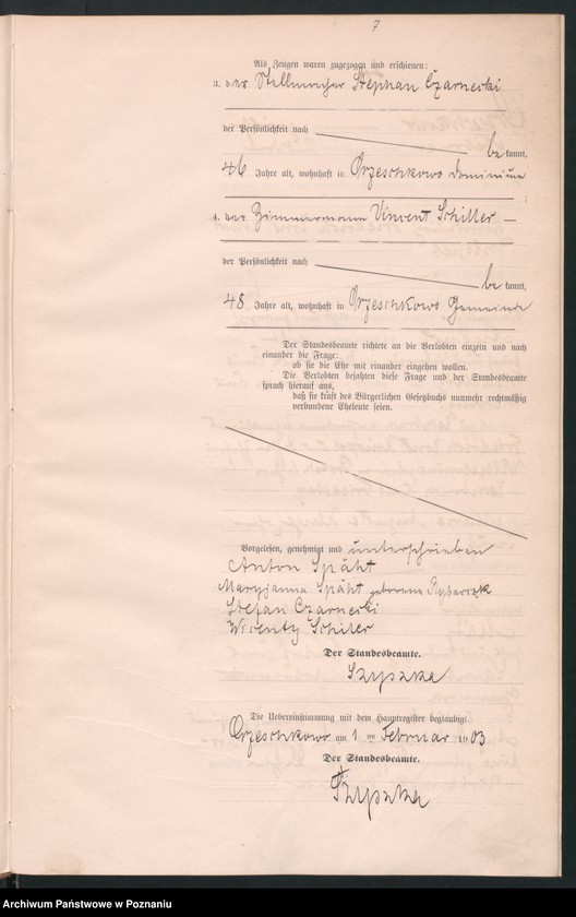 Obraz 9 z jednostki "Księga małżeństw"