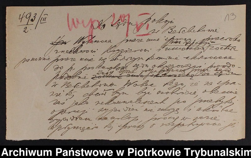 Obraz 15 z jednostki "[Nielegalne praktyki lekarskie i znachorstwo - korespondencja]"