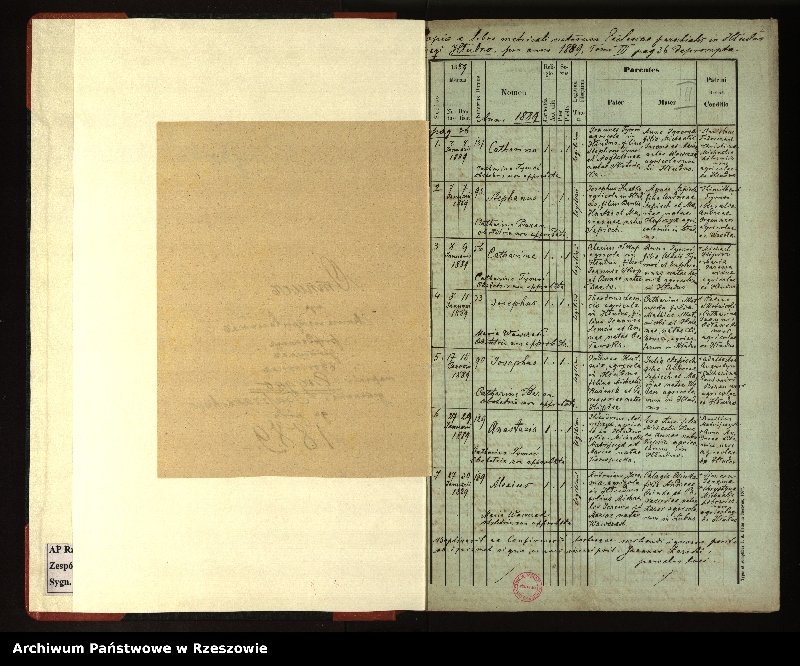 image.from.unit.number "Księga urodzeń, małżeństw i zgonów dla miejscowości Hłudno i Wara"