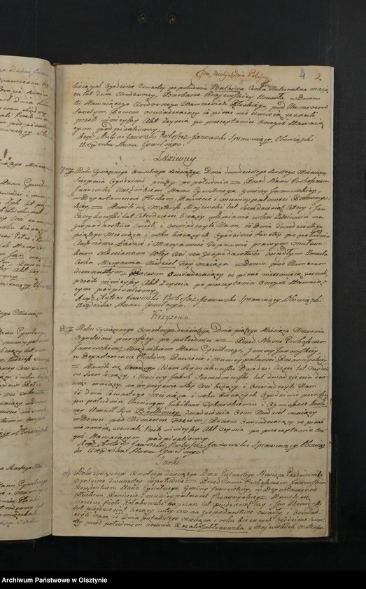 image.from.unit.number "Akta Zeyscia Gminy Janowskiey w Departamencie Płockim Powiecie Przasnyskim Spisane 1810/11"