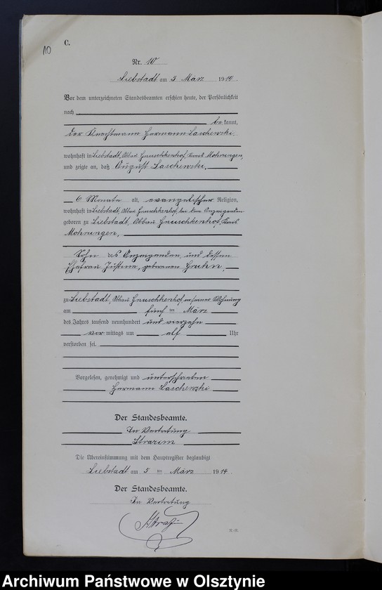 image.from.unit.number "Sterbe-Neben-Register Nr 1 - 62"