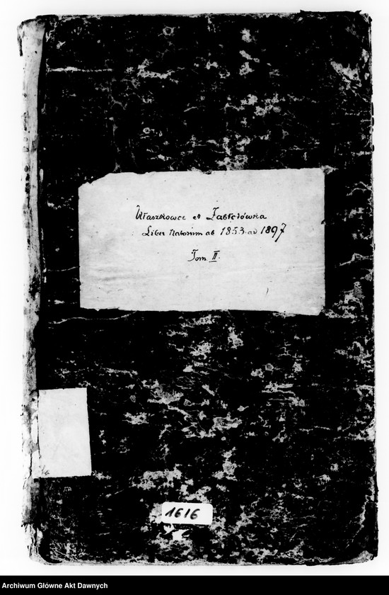 image.from.unit.number "Parafia: Jagielnica. Dekanat: Czortków. Księga metrykalna urodzeń tylko dla wsi: Ułaszkowce* i Zabłotówka**."