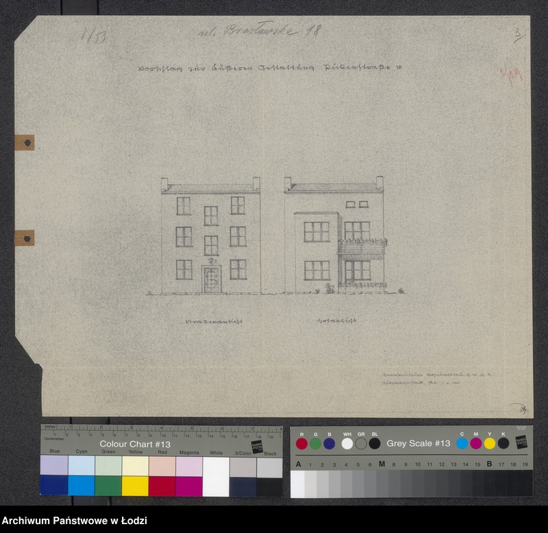 Obraz 5 z jednostki "Budynek mieszkalny przy ulicy Brasławskiej w Łodzi - projekt przebudowy"
