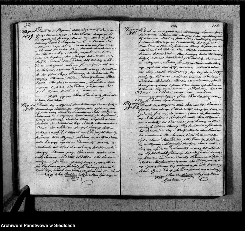 Obraz 19 z jednostki "Akta urodzeń, małżeństw, zgonów"